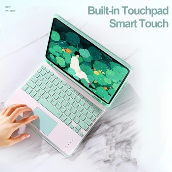 Touchpad Klaviatūra iPad 4 Oro 10.9 2020 Atveju klaviatūra Oro 3 10.5 7-10.2 Padengti W Pieštukas turėtojas funda touchpad Klaviatūra