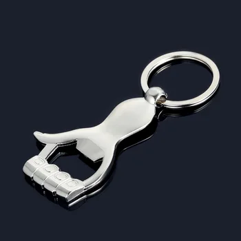 Kūrybos Gera Palmių KeyChain Butelio Atidarytuvas Key Chain Mažas Prašmatnus paketų prižiūrėtojų raktinę Vyrams, Moterims, 