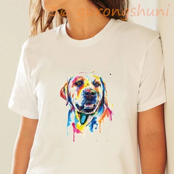 Viršūnės Akvarelė Dachshunds grafinis t marškinėliai prancūzijos bulldogs spausdinti marškinėlius goth Sibiro laikos marškinėliai moterims estetinės drabužiai