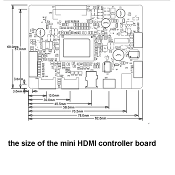 Rinkinys N173HHE-G32 1920X1080 Valdiklio plokštės Mini Micro 2 HDMI Monitoriaus, PDP, skystųjų KRISTALŲ LED 17.3