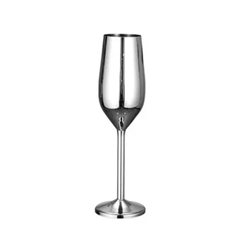 200ml Nerūdijančio plieno bokalas vyno taurė šampano sultys šalies drop-atsparus variu dengto vyno stiklo kokteilių taurės tokios Virtuvės Įrankis