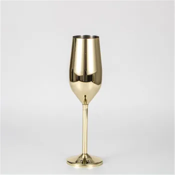 200ml Nerūdijančio plieno bokalas vyno taurė šampano sultys šalies drop-atsparus variu dengto vyno stiklo kokteilių taurės tokios Virtuvės Įrankis