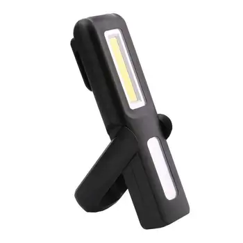 Visiškai Naujas USB įkrovimo kontrolės lempa su magnetu COB darbo žibintuvėlis, gali padėti sustabdyti stiprios šviesos avarinės šviesos