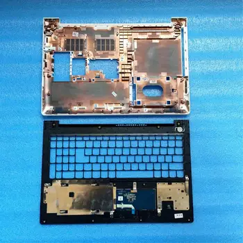 Naujas Nešiojamas, Viršuje LCD Back Cover už Lenovo ideapad 310-15 310-15ISK 310-15 ISK palmrest atveju +apačios Bazės Padengti juoda