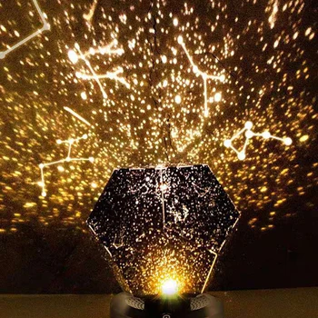 3D Projektorius LED Nakties Šviesos 3 Spalvų Magija Žaisti Žvaigždėto Dangaus Projekcija Šviesos Vaikai Miegamasis Žvaigždžių Romantiškas Žvaigždžių Šviesos