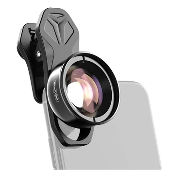 APEXEL APL-HB100mm Universalus Smartphone Makro Objektyvo 4K HD Telefono Fotoaparato Objektyvas be Iškraipymų, Neryškus Fonas, iPhone Suderinama