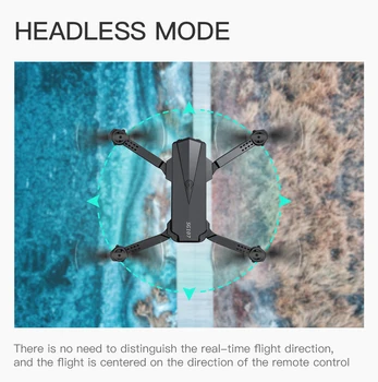 Profesionalus 4K Drone su kamera 1080P 50x Zoom Smart FPV Wifi RC Drone Aukščio Laikyti Auto Grįžti Dron Quadcopter RC Sraigtasparnis