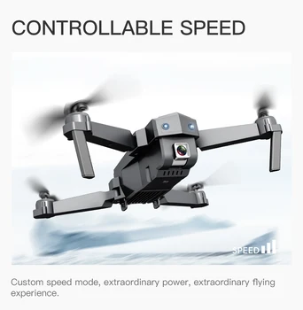 Profesionalus 4K Drone su kamera 1080P 50x Zoom Smart FPV Wifi RC Drone Aukščio Laikyti Auto Grįžti Dron Quadcopter RC Sraigtasparnis