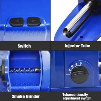 HONEYPUFF Automatinis Cigarečių Valcavimo Mašinos Elektros Tabako Roller Cigarų Valcavimo Mašinos Rūkymo Reikmenys