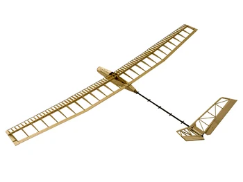 Balsawood Lėktuvo Modelį, pjovimas Lazeriu Sklandytuvas Elektros Energijos UZI Mojis 1400mm Kūrimo Rinkinys Woodiness modelis /MEDIENOS, PLOKŠTUMOS