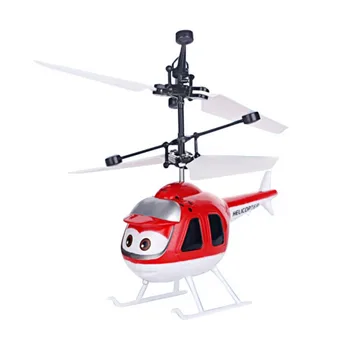 Mini Infraraudonųjų spindulių Jutiklį, Sraigtasparnis Orlaivių 3D Giroskopo Helicoptero Elektros Micro Sraigtasparnio Žaislas Dovana Vaikams