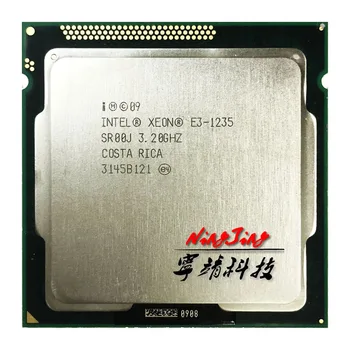 Intel Xeon E3-1235 E3 1235 3.2 GHz Quad-Core CPU Procesorius 6M 95W LGA 1155