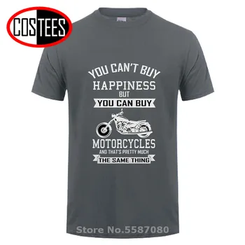 Klasikinių Senovinių Jūs negalite Nusipirkti Laimės, Bet galite Pirkti Motociklą marškinėliai moterims, vyrams, Moto&Dviratininkas Viršūnes Tees Motociklą Dovana T-shirt