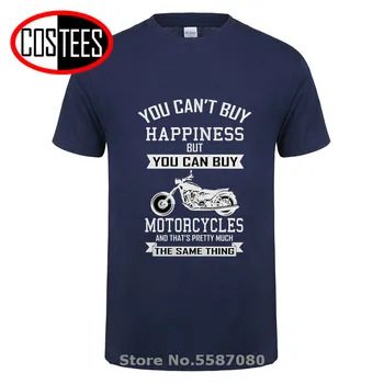 Klasikinių Senovinių Jūs negalite Nusipirkti Laimės, Bet galite Pirkti Motociklą marškinėliai moterims, vyrams, Moto&Dviratininkas Viršūnes Tees Motociklą Dovana T-shirt