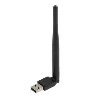 WiFi adapteris SE-7601, su antena, imtuvų, USB, pasukimo kampas 90 laipsnių 3099431