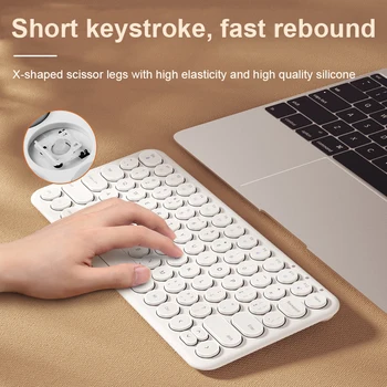 Slient Wireless Keyboard Mouse Combo 