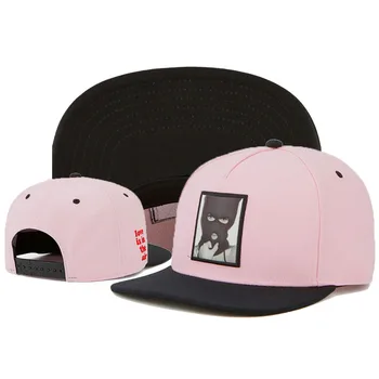 Aukštos kokybės rožinė 3D pervėrė siuvinėjimo hip-hop bžūp butas bill beisbolo kepurė vyrams ir moterims