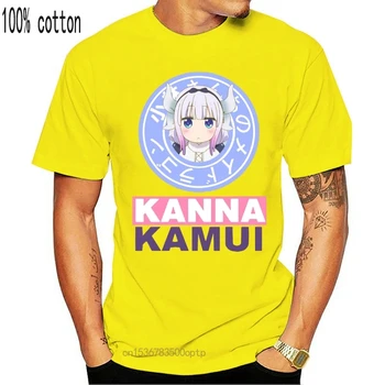 Vyrams trumpomis rankovėmis marškinėlius Kanna Kamui Anime Marškinėliai Moterims t-shirt