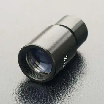 Vienas Gabalas 10X /18 Plataus Lauko 23.2 mm Kalibro Biologinio Mikroskopo Okuliarą su Tinklelis