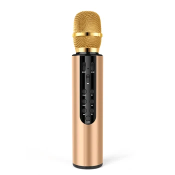 Bevielis mikrofonas Bluetooth mikrofonas garso M6 mikrofonas handheld microphone visi metalo medžiagos