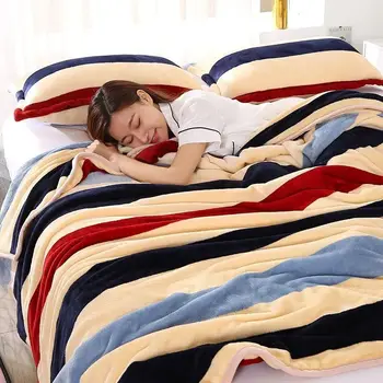 2020 m. žiemos patalynė lapas Naujas tirštėti Flanelė Vilnos lovos užvalkalai Aksomo sandred lova padengti vaikams / suaugusiesiems