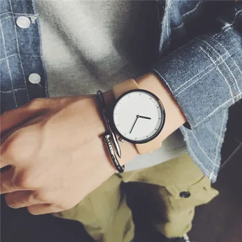 2020 Reloj Hombre Minimalistinio Stilingas Žiūrėti Vyrams, Atsitiktinis Sporto Laikrodžiai Odos Juosta Kvarciniai Laikrodžiai Pigūs Lašas Laivybos Kaina