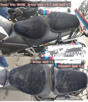 REESSOR natūralios avių kailio pagalvėlė vilnos, kempinės Motociklo sėdynės pagalvėlės transporto priemonė žiemą šiltas, minkštas ir patogus, 4 dydis