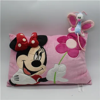 1piece 40*28cm minnie mouse pliušiniai žaislai pagalvę minnie mouse mesti pagalvės, pagalvėlės gimtadienio įdaryti dovana