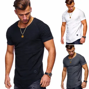 2020 Naują Pavasario Mados Prekės ženklas O-Neck Slim Fit Long Sleeve T Shirt Vyrai Tendencija Atsitiktinis Vyrai T-Shirt Europoje ir Amerikoje T Shirts
