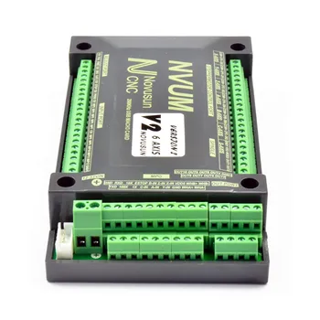 NVUM 4 Ašies Mach3 USB Kortelę, 200KHz CNC router 3 4 6 Ašies Judesio Kontrolės Kortelės Breakout Laive 