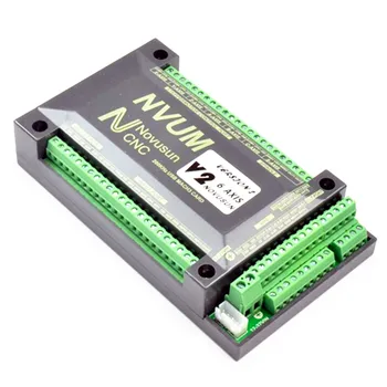 NVUM 4 Ašies Mach3 USB Kortelę, 200KHz CNC router 3 4 6 Ašies Judesio Kontrolės Kortelės Breakout Laive 