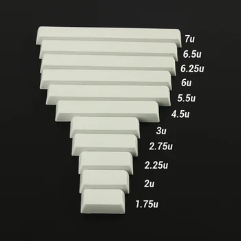 XDA Išgaubti Tarpo klavišą, Pilka 1.75 u 2u 2.25 u 2.75 u 3u 4.5 u 5.5 u 6u 6.25 u 6.5 u 7u Tuščią Keycaps už Gh60 60% Filco K70 K95