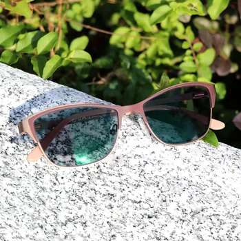 2019 Naujas mados akiniai nuo saulės photochromic skaitymo akiniai moterų presbyopia stiklai Anti-braižymo pamušalas lęšiai +0.5 +6.0