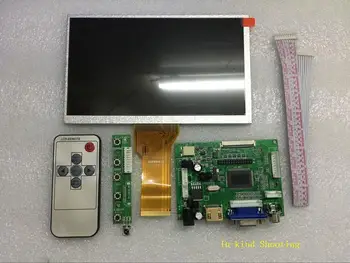 LCD TTL LVDS Valdiklio plokštės HDMI VGA 2AV 50 PIN AT070TN90 92 94 Paramos Automatiškai Aviečių Pi Vairuotojo Lenta