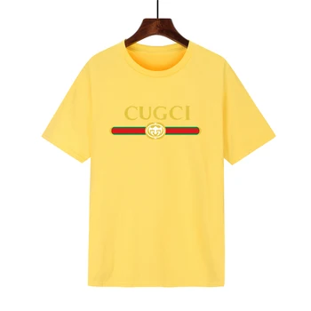 Z naujas vasaros 2020 k-pop prekės ženklo mados universalus atspausdintas T-shirt atsitiktinis paprastas half-sleeve top