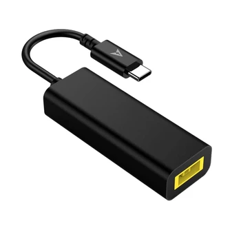 USB C Slim Patarimas Adapteris Aikštėje 45W Konvertuoti kabelį, Tipas C 