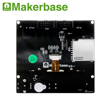 Makerbase MKS LCD12864A/B protingas ekranas LCD valdiklio modulio skydelis smart rodyti 3D spausdintuvo dalys