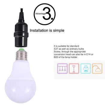 LED Lemputė E27 3 ~ 15W RGB Pritemdomi LED Smart Lempos Nuotolinio Valdymo Šeimos Atostogų Apdaila, Virtuvė Dathroom Sodo Namų Dekoro
