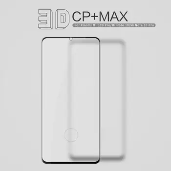 Už Xiaomi Mi CC9 Pro Stiklo Mi note10/10 pastaba Pro NILLKIN 3D CP+ MAX Nm Anti-Sprogimo 9H Grūdintas Stiklas Screen Protector