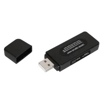 Universalus USB Sąsaja Automobilių DAB Skaitmeninis Radijo Garso Imtuvas, FM Siųstuvas su Antena