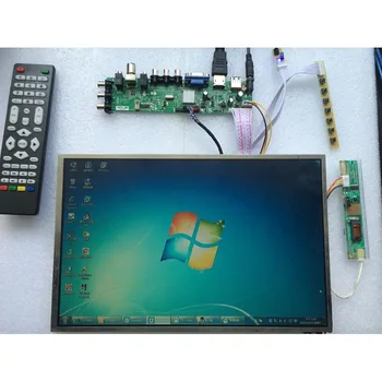 Už LTN154X1-L02/LTN154AT01 1280X800 LCD Valdiklis lempos Valdybos panel1driver 30pin DVB-T2 HDMI, DVB-T, DVB-C TV VGA, USB, AV RF