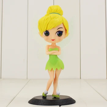 16cm Q Posket Pav Žaislas Grožio Princesė Su Pagrindo PVC Pav Cute Lėlės Modelis, Mergaitėms Dovanų