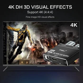 HDMI 2.0 HDR 4K@60 HDMI Splitter 