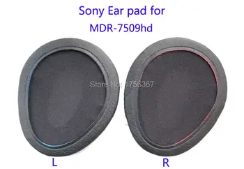 Aukštos kokybės odos earcap atnaujinti, pakeisti dangtelį Sony MDR-7509 MDR-7509HD Ausines(Earmuffes/Originalios pagalvėlės)