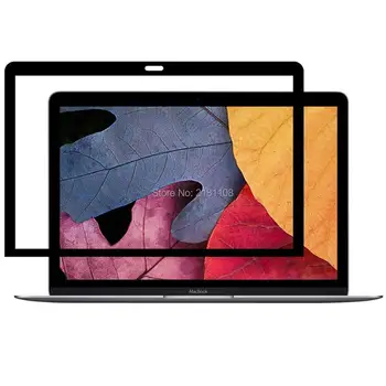 Burbulas Nemokamai LCD Screen Protector, Su Juodu Rėmu, Skirta Apple Macbook Pro 13.3 