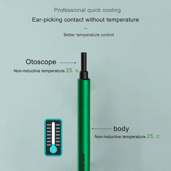 WiFi Otoscope USB Įkrovimo Otoscope Belaidžio Ryšio Trijų ašių Smart Krypties Giroskopas Nontemperature Jautrūs Ausų