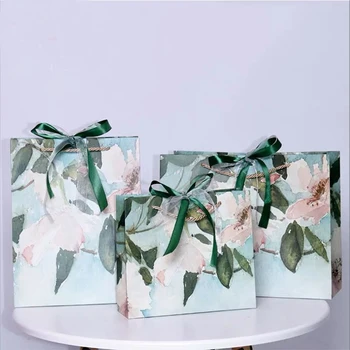 Baby shower dovanų dėžutė pakuotės Naujųjų metų 2021 Kalėdų Kraft Popieriaus dovanų maišelis 10vnt kalėdų dekoracijas namams dovanų maišeliai