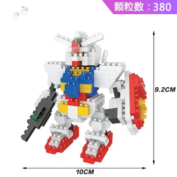 Mobile Suit Gundam Mažų Statybos Blokuoti Gundam Wing Nulio Gundam Barbatos Veiksmų Skaičius, Modelį Švietimo Žaislai Vaikams, Vaikai