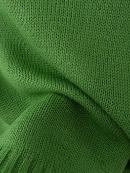 Senovinių moterų elegantiška žalia megztiniai 2020 mados ponios trumpas cardigan megztinis atsitiktinis moterų prašmatnus trikotažo gaminiai merginos stilingas viršų