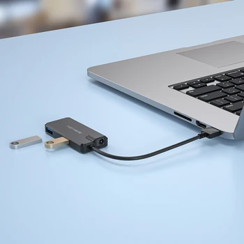 Acasis SATA į USB 3.0 Adapteris USB 3.0-2.0 prie Sata 3 Laidas Konverteris 2.5 3.5 HDD SSD Kietąjį Diską Sata į USB Kabelis
